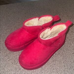 Old Navy Cozy Pink Kids Boots